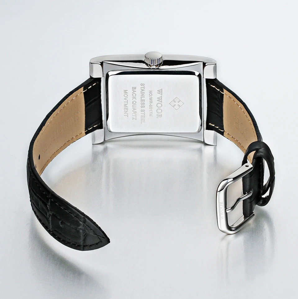 Часы наручные мужские с кожаным ремешком уникальные люксовые светящиеся в стиле