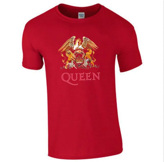 Мужская футболка с логотипом Queen Crest Mercury Rock унисекс 2019|Мужские футболки| |