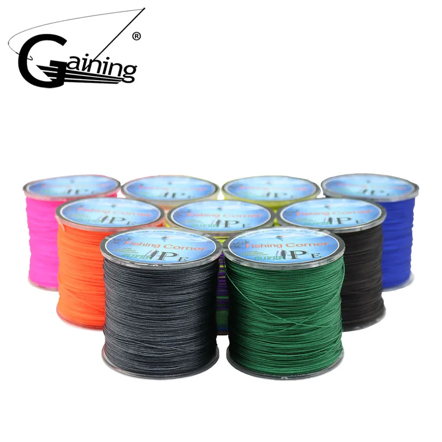 

8 Strands Braided Fishing Line 300m Multi Color Super Strong Japan Multifilament PE Braid Line 20lb 45lb 85lb 100lb 120lb 220lb