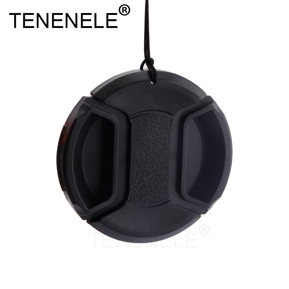 Крышка объектива камеры TENENELE 40 5 49 52 58 62 72 77 82 мм Защитная крышка для Nikon Sony Fuji Canon EOS
