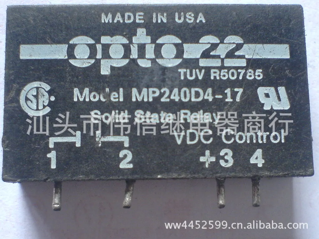

Opto 22 твердотельные реле (MP240D4-17)