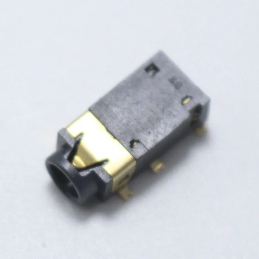 10 шт. разъем для наушников PJ342 3 5 мм 6Pin аудиоразъем SMD + Pin Позолоченный |