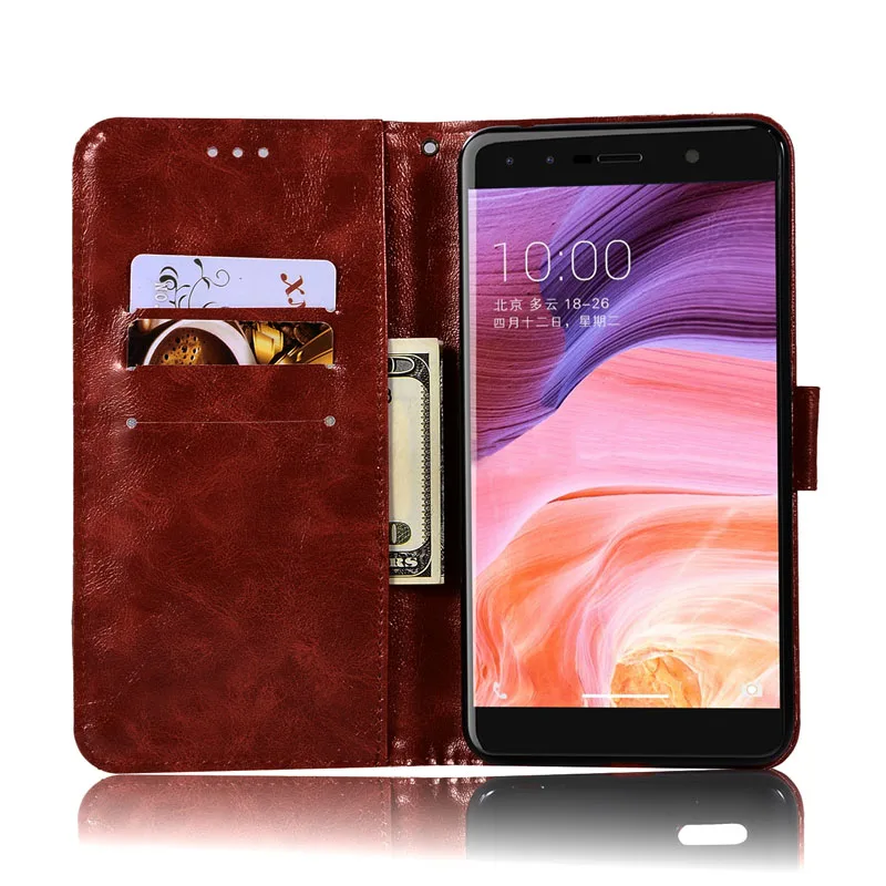 Чехол книжка в стиле ретро для ZTE Blade Z981 Z982 чехол с заклепками из искусственной