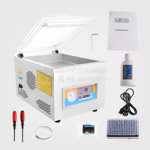 Вакуумный упаковщик SHENLIN DZ260C, пластиковый пакет, алюминиевый пакет, 255 мм, 110220