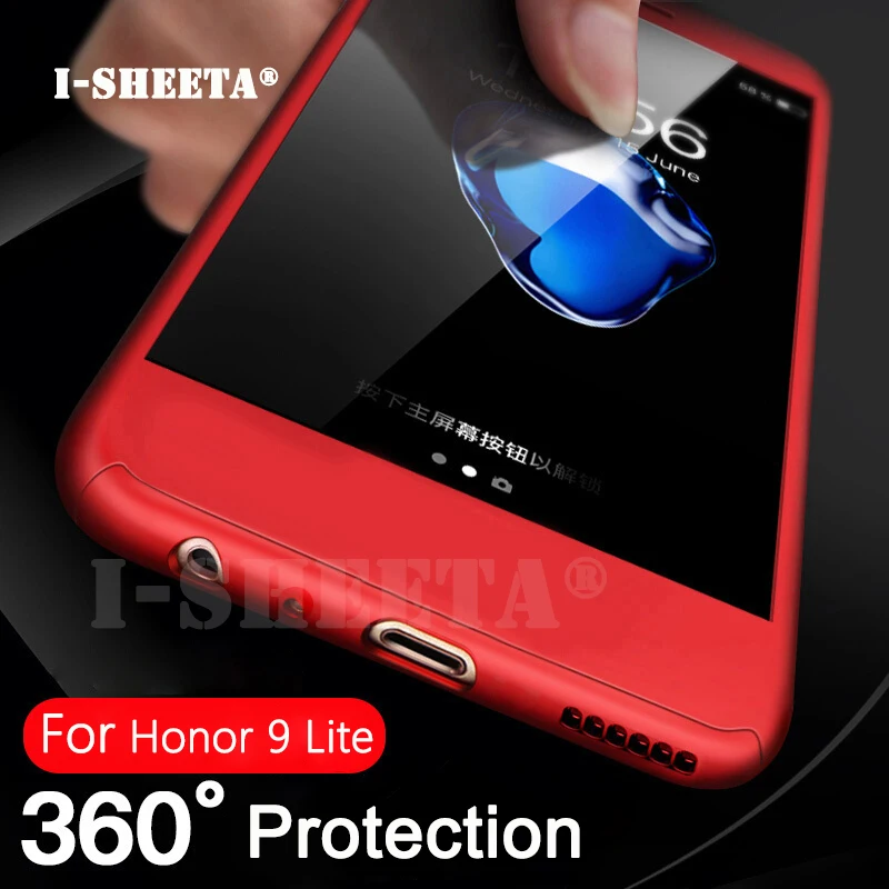 360 полная защита Матовый Жесткий чехол для Huawei P Smart P8 P9 lite 2017 Honor 9 Lite 8 Pro Mate 10 7X 7C 9H