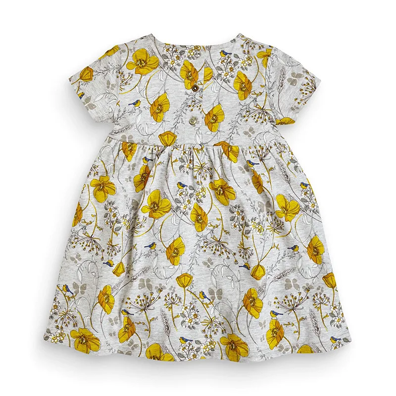 Baby girls new style floral dresses kids hot selling summer clothing with printed some flowers cute princess dress 2018 | Детская одежда