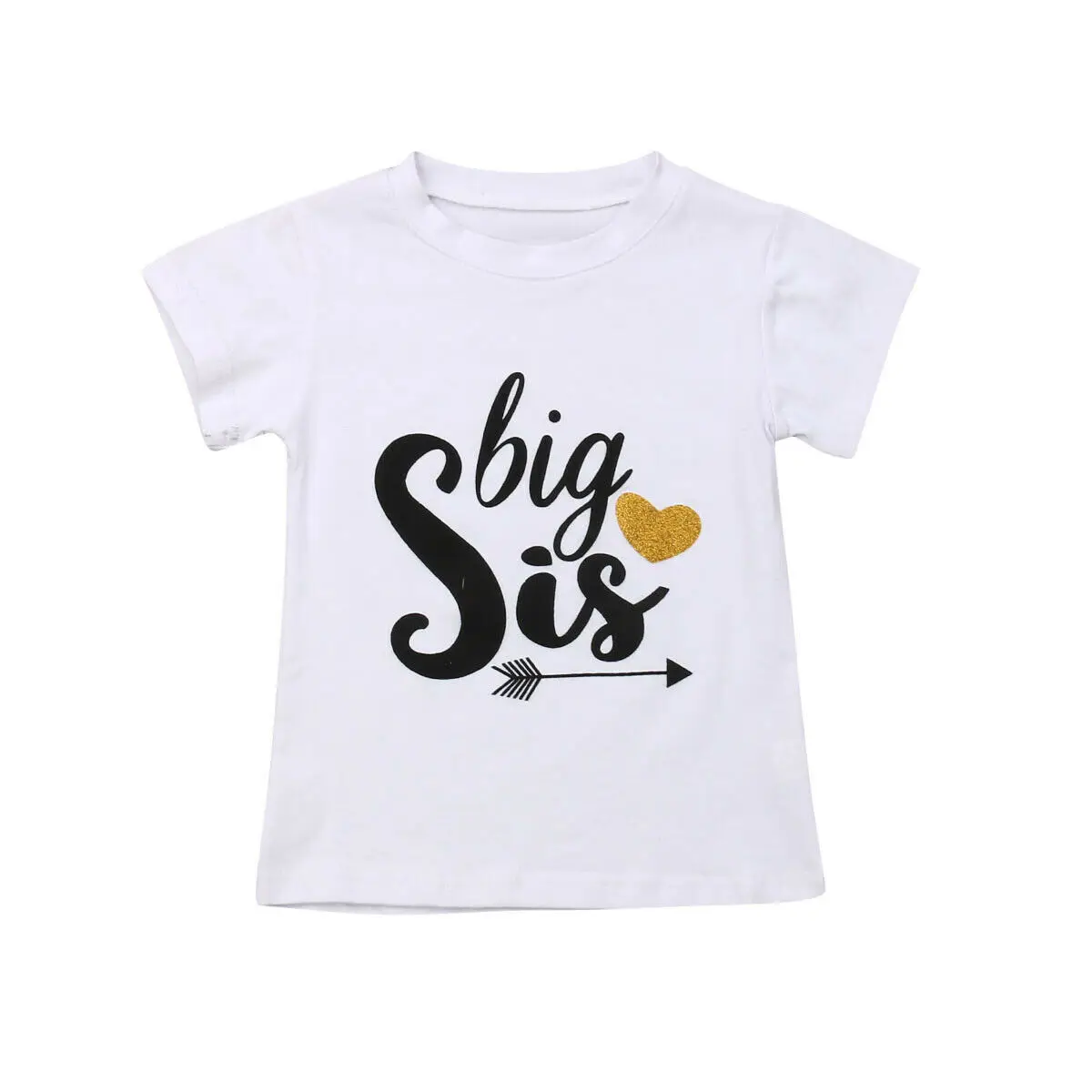 Комплект одежды для новорожденных хлопковая футболка с надписью Big Sister Летний