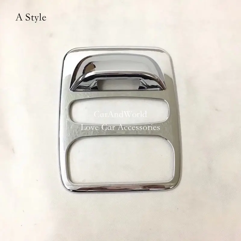 Крышка светильник для чтения для Renault Captur 2013-2016, рамка для лампы, панель, хромированный АБС-пластик, аксессуары для стайлинга автомобилей