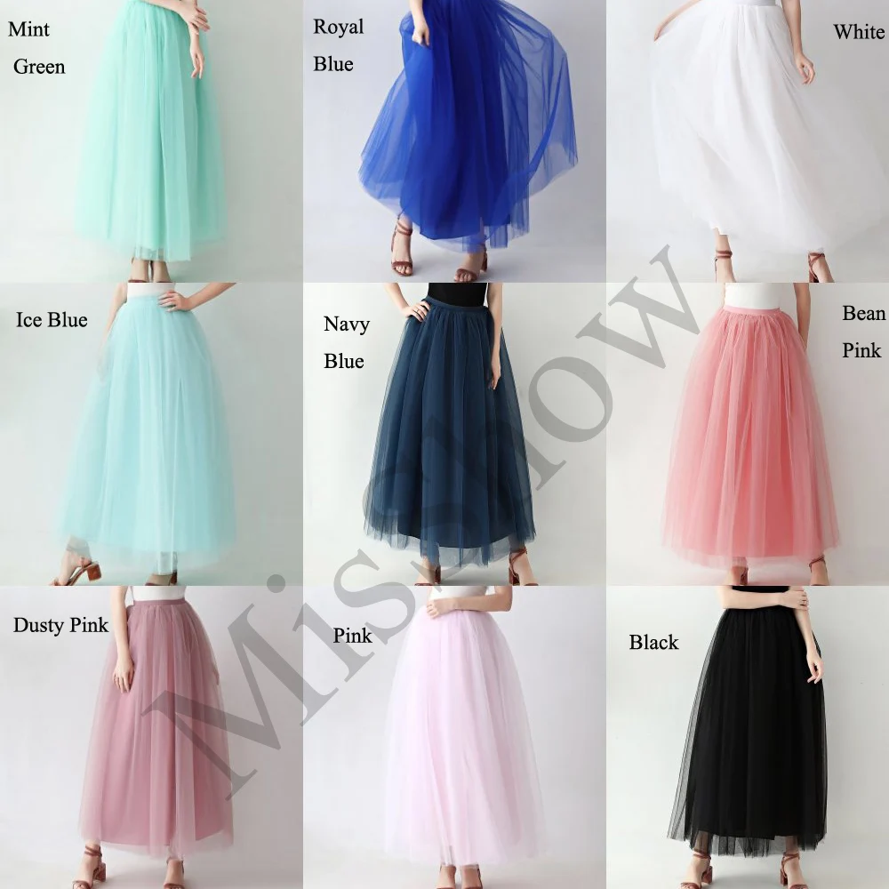 Женская юбка американка длиной 100 см 5 слоев длина в пол свадебные аксессуары