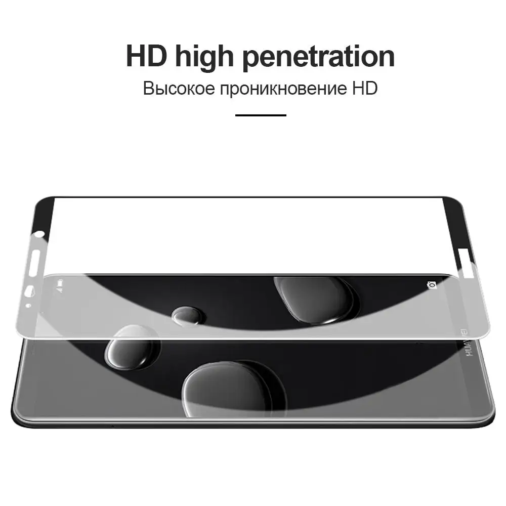 P9Lite мини полное покрытие экрана стеклянная пленка для Huawei P9 Lite Mini SLA-L22 Nova Y6 Pro 2017