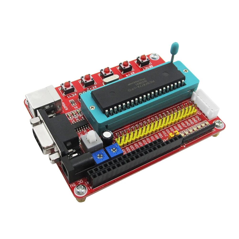 Плата для разработки Mini System PIC + микрочип PIC16F877 PIC16F877A 1 шт. | Компьютеры и офис