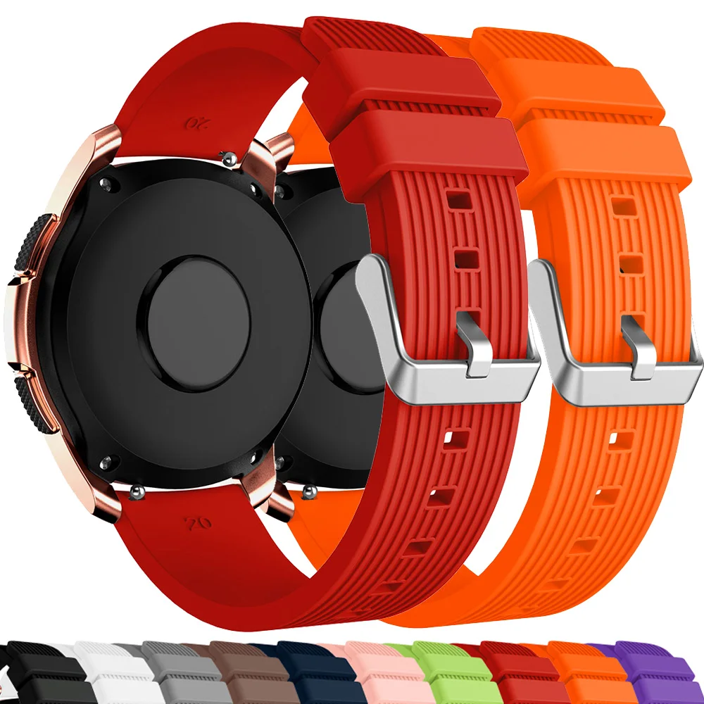 Спортивный силиконовый ремешок для наручных часов Garmin Forerunner 245 245M Music 645 сменный