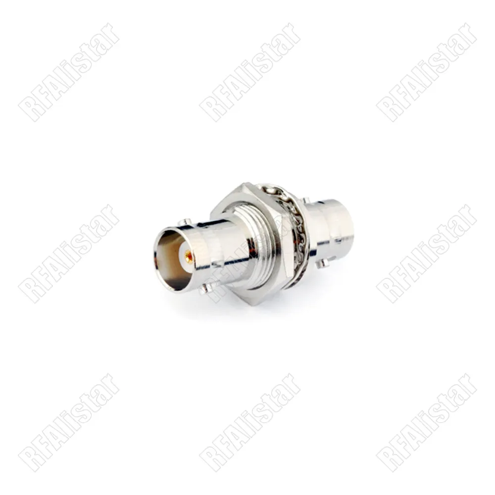 30 Pieces BNC-BNC Adapter BNC Female to Jack bulkhead with Nut Connector Straight New Brass | Обустройство дома
