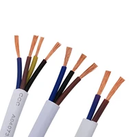 5m electrical wire copper rvv 3 core 4 core 0 50 7511 52 5mm2 sheathed cable power cord copper wire