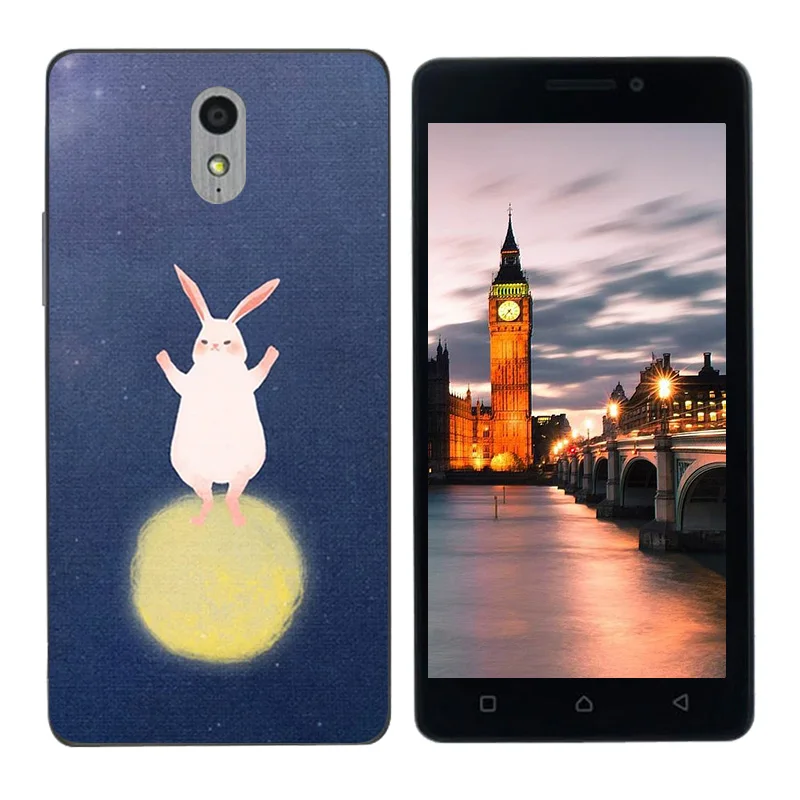 Для Lenovo Vibe P1 M силиконовый окрашенный высококачественный чехол из ТПУ с золотым