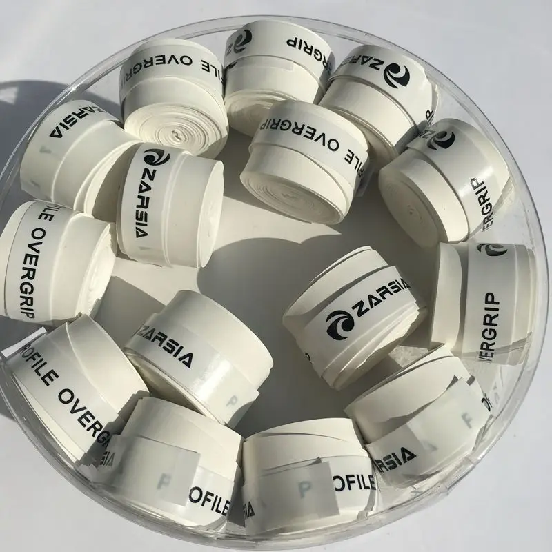 Бесплатная доставка (белый) Совершенно новый ZARSIA Profile Dry freel Tennis grip tennis overgrip