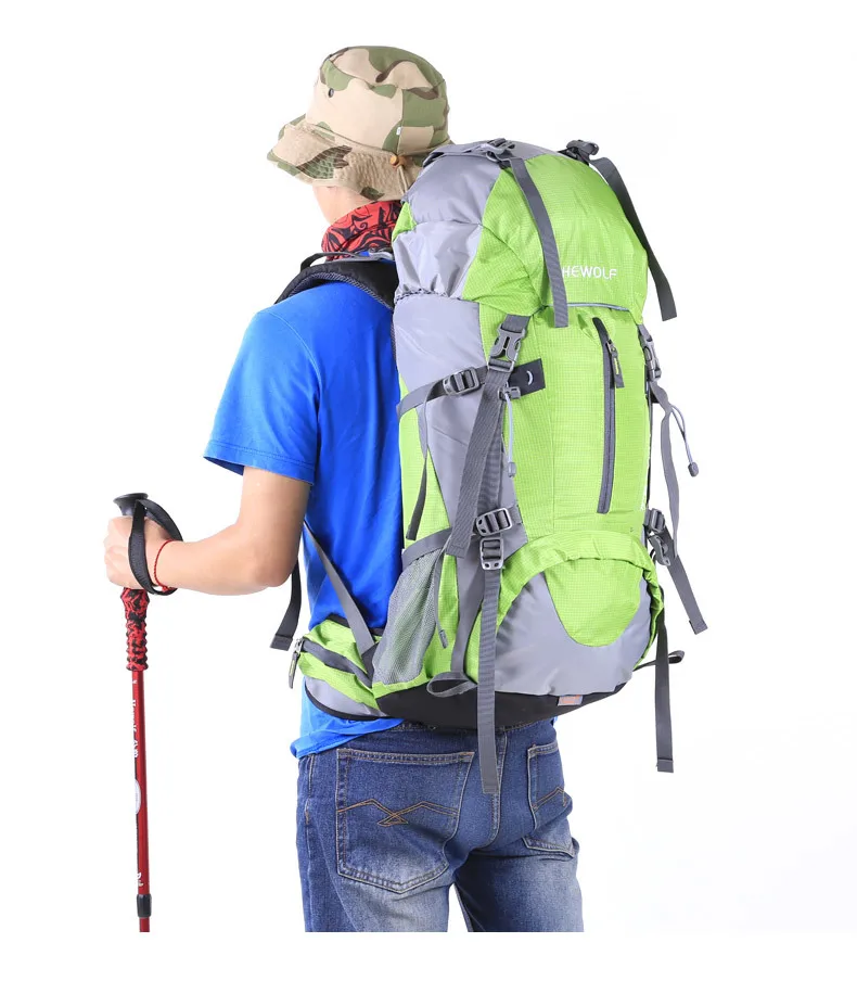 Рюкзак Hewolf для активного отдыха большой вместимости водонепроницаемый 50 л