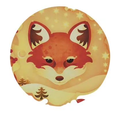 4 style Cute Catoon Design Vintage Fox Brooch Pins Jewelry Glass Creature Brooches Animal Art Picture badges Gifts | Украшения и