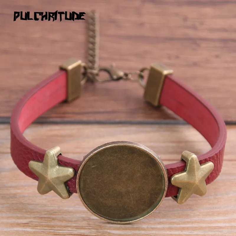 1 шт. 6 цветов браслет из искусственной кожи|Ювелирная фурнитура и компоненты| |