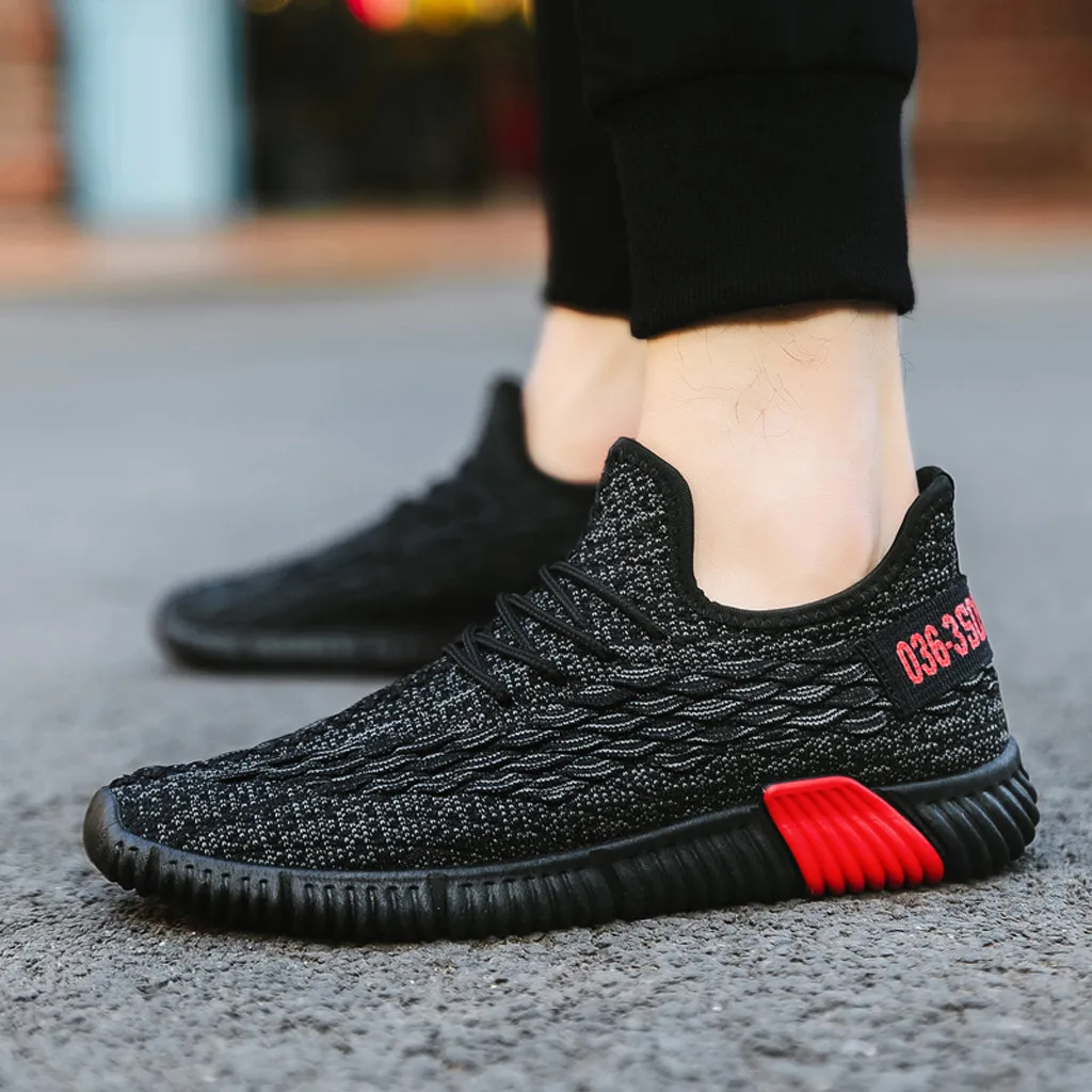Мужская обувь кроссовки летние с рыбками тканевые Zapatillas Deportivas Hombre дышащая