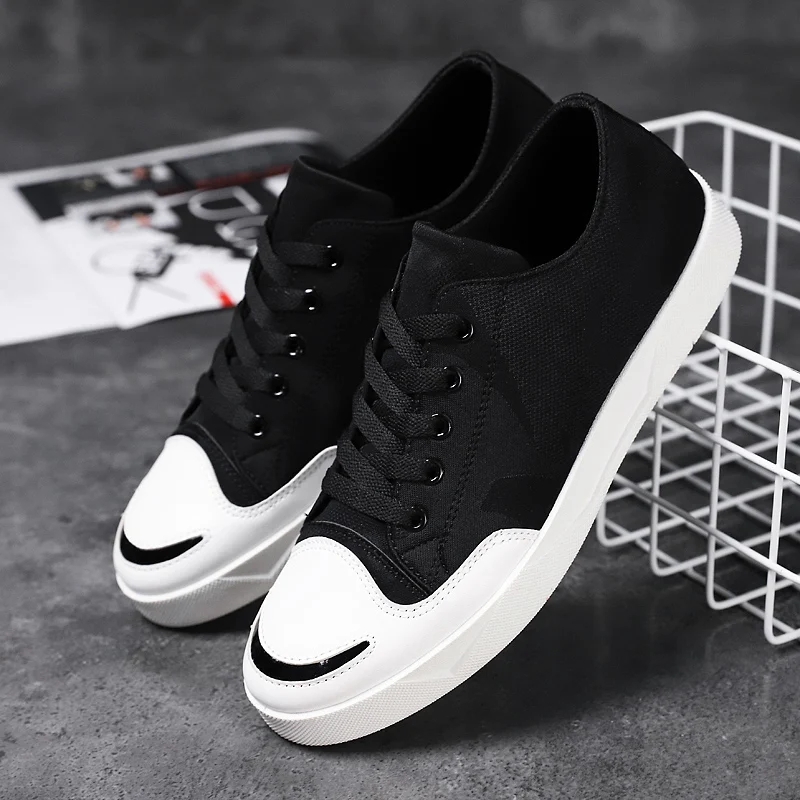 Классическая обувь для скейтбординга мужские кроссовки парусиновая с низким