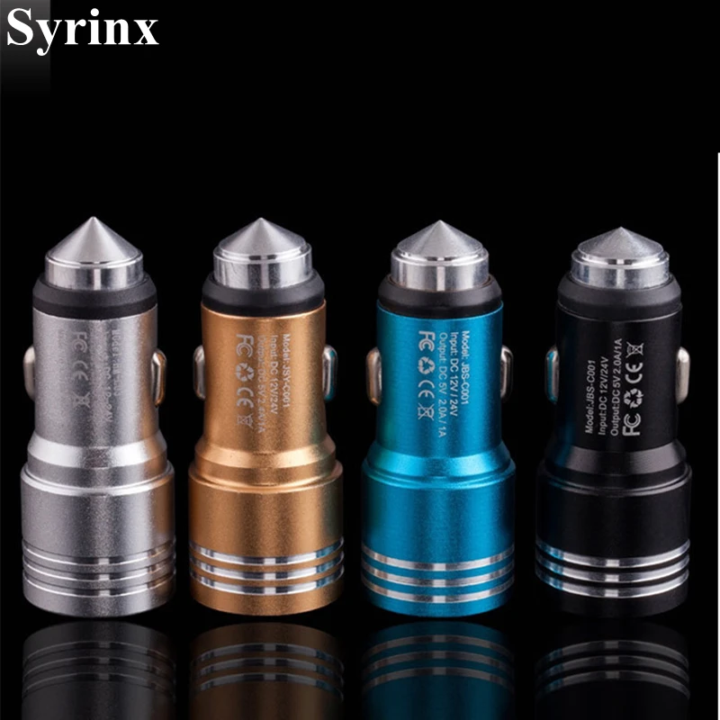 USB зарядное устройство SYRINX быстрая зарядка мобильный телефон Dual QC 3 0