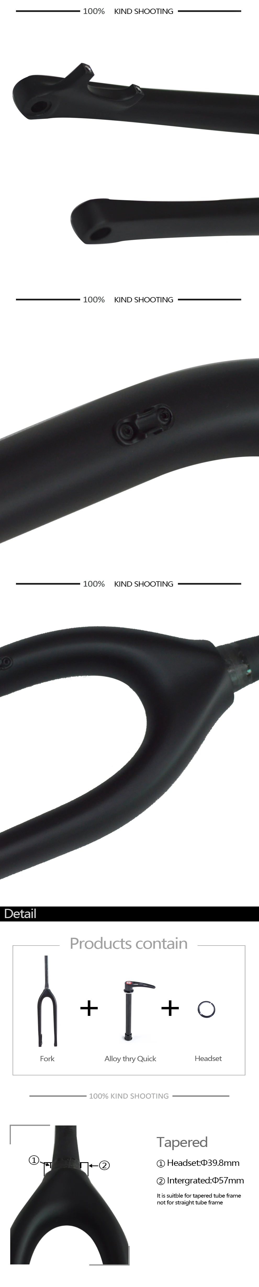 BXT Boost горный велосипед передняя вилка T800carbon матовый/глянец 29er/29 дюймов 110*15 mmcarbon вилки МТБ 1-1/8 поворота 1-1/2 дисковый тормоз