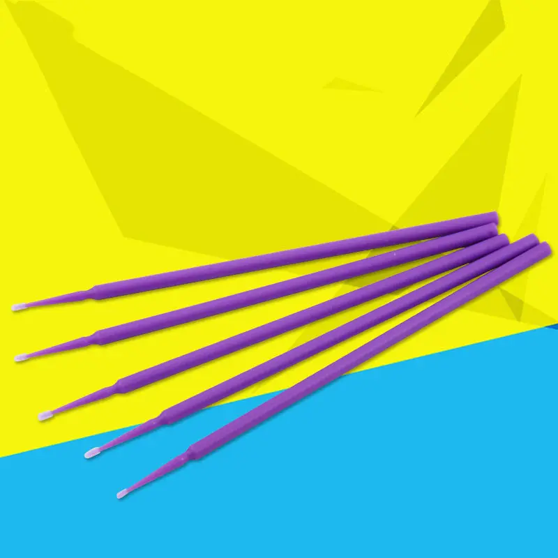 Горячая Распродажа 100 шт. накладные ресницы очищающая палочка удаляющая тушь