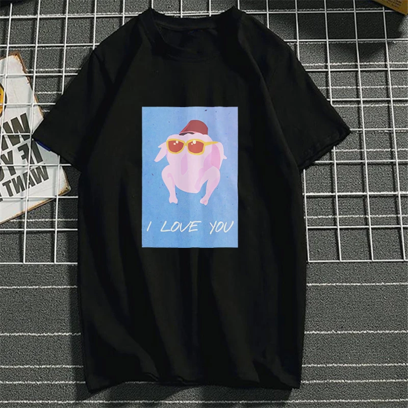 2019 хлопковая Футболка с принтом забавных друзей ТВ Харадзюку футболки коротким