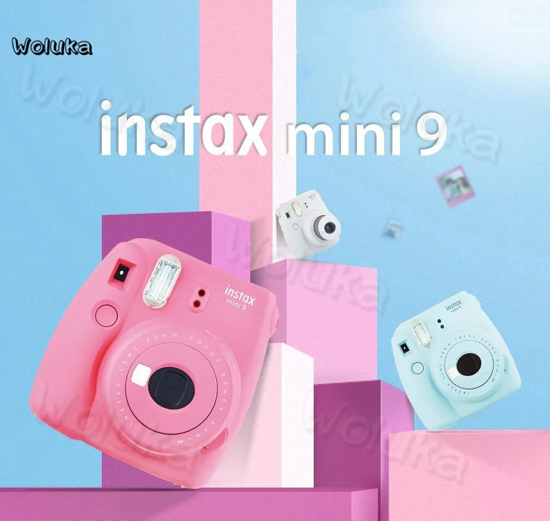 Пленка для Instax MINI 9 контейнер для фотоаппарата комплект мультфильм включает в себя мини-9 камеры одноступенного процесса 8 7 s 25 50 s 9 90 Камера Sp-2 фото Бумага для коаксиального кабеля F CD50 T06