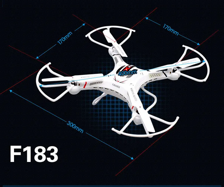 DFD F183 RC Quadcopter VS Syma X5C 2 4G 4CH 6 Axis дистанционное управление зарядное устройство для