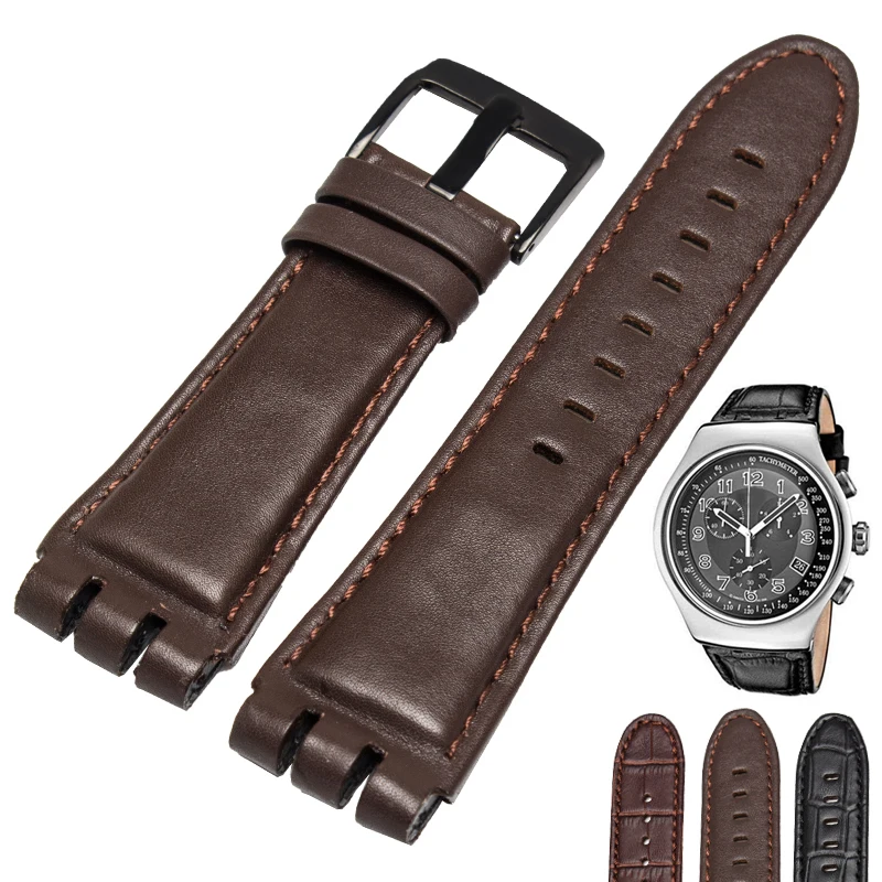 New arrival 23mm Genuine leather watckband  soft leather strap for YOS440 449 401G 447 448