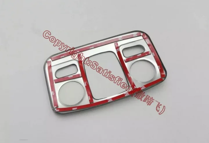 

Stainless Steel Rear Interior Lights Reading Lights Cover Trim For Peugeot 3008 2016 2017