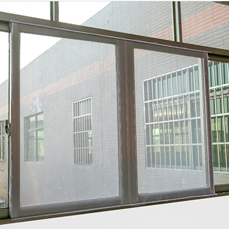 Window Net 150x130cm Self-adhesive Door Screen Curtain Protect Mesh Anti-Mosquito Invisible Simple for Kitchen | Дом и сад