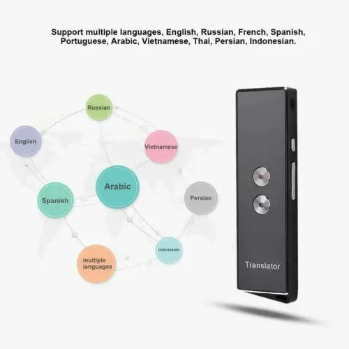 Smart Voice Translator Portable Bluetooth Wireless Instant Real Time 40 Languages 3D24 | Электроника