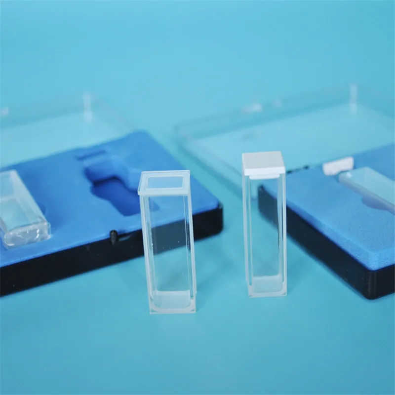 Кварцевый флуоресцентный Cuvette 10 мм/четырехъядерный светильник с коэффициентом