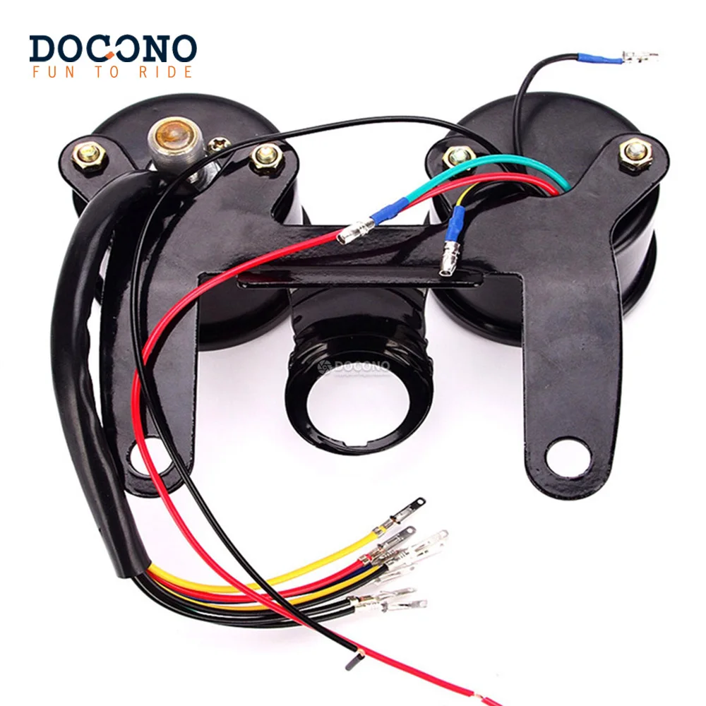 Универсальный мотоцикл спидометр одометр датчик 0 ~ 160 км/ч 13000 об/мин светодиодный