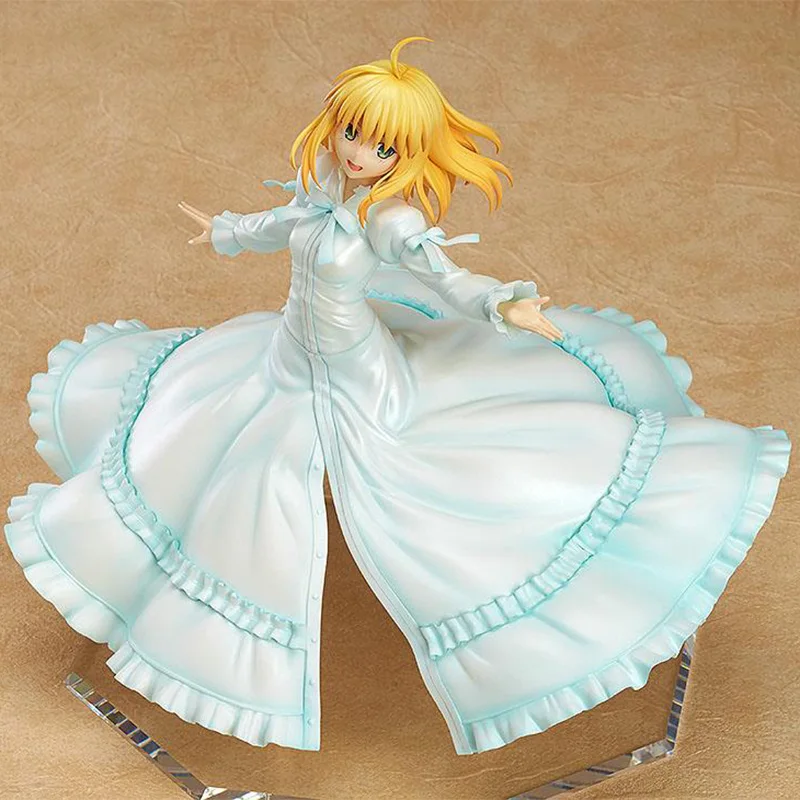 Японское аниме Fate stay Night Saber последняя экшн фигурка 23 см масштаб 1/8 окрашенная ПВХ