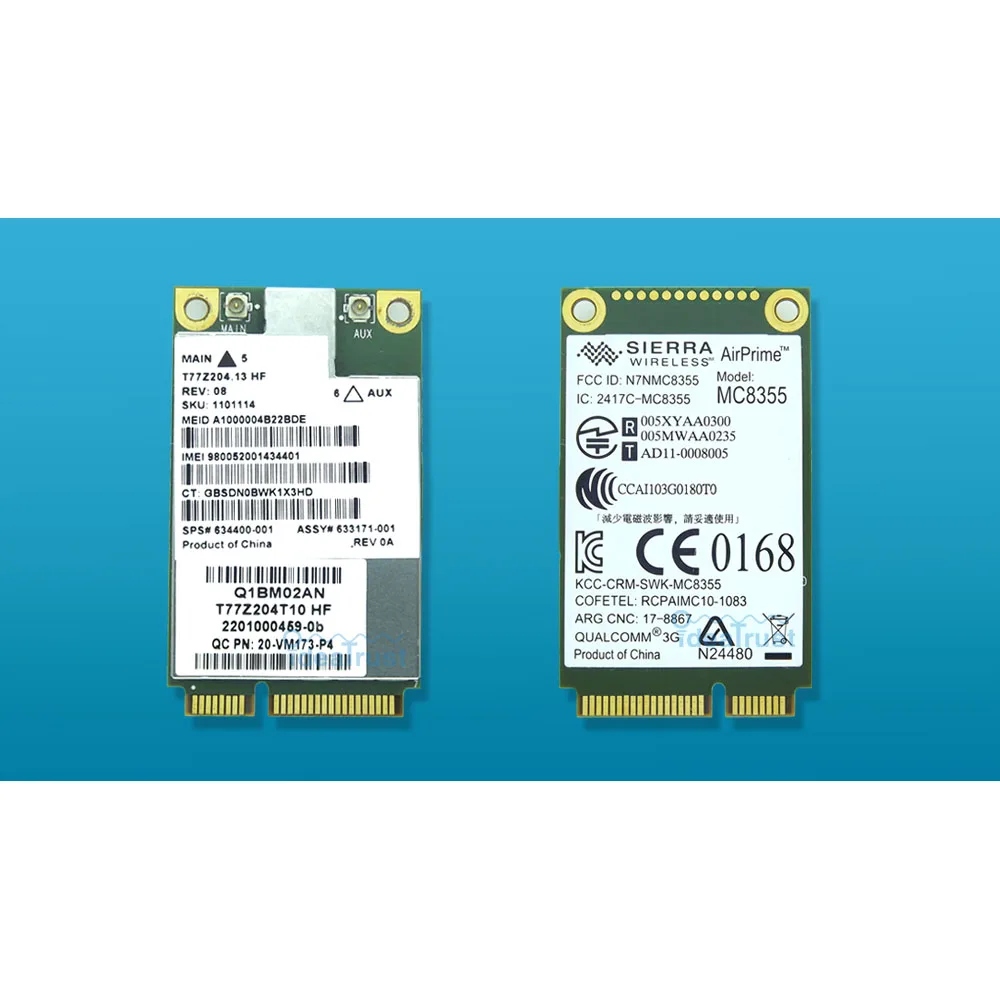 MC8355 Gobi3000 3g WWAN карта HSPA+ модуль сетевой карты WCDMA для hp sps 634400-001 2170p 2560p 8460p 8560w 4540s 6460b 6570b