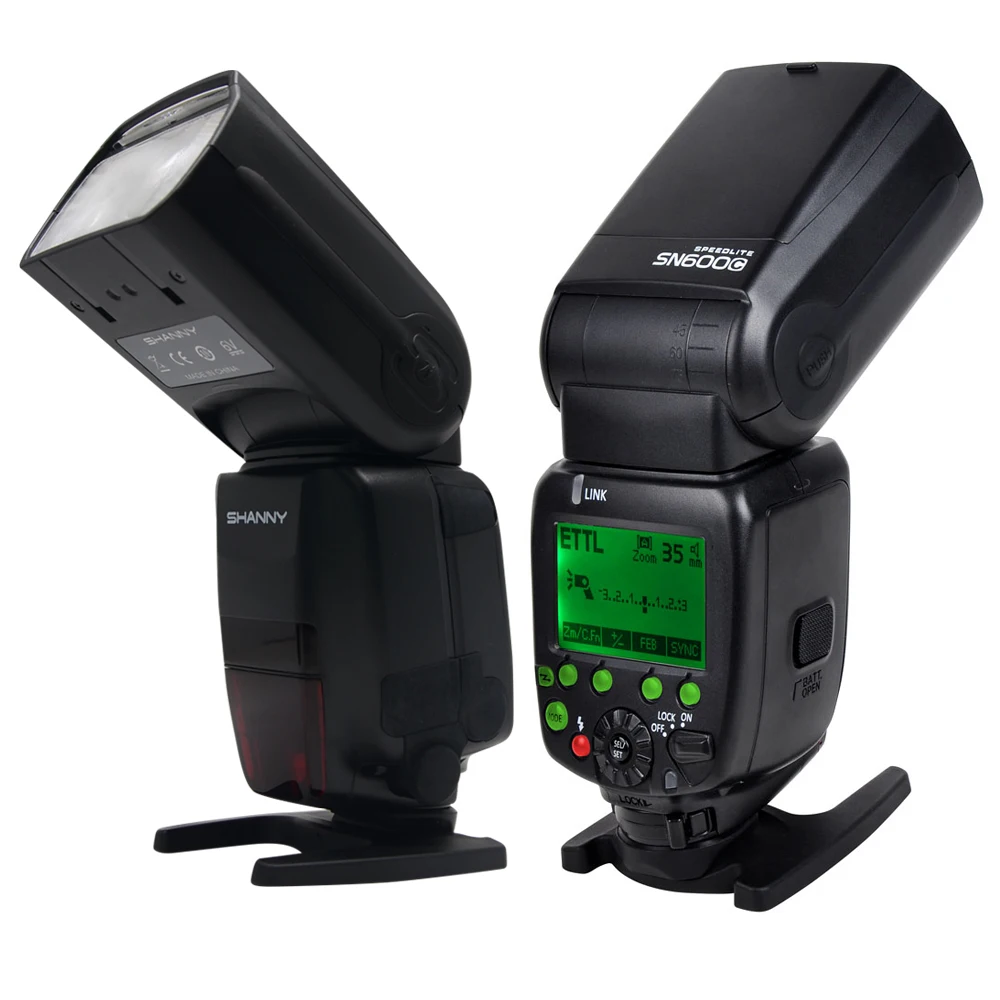 Вспышка Mcoplus SHANNY SN600C Speedlight HSS 1/8000S TTL GN60 Speedlite для Canon 1100D 1200D 550D 500D 350D 600D 650D 700D 60D|speedlite