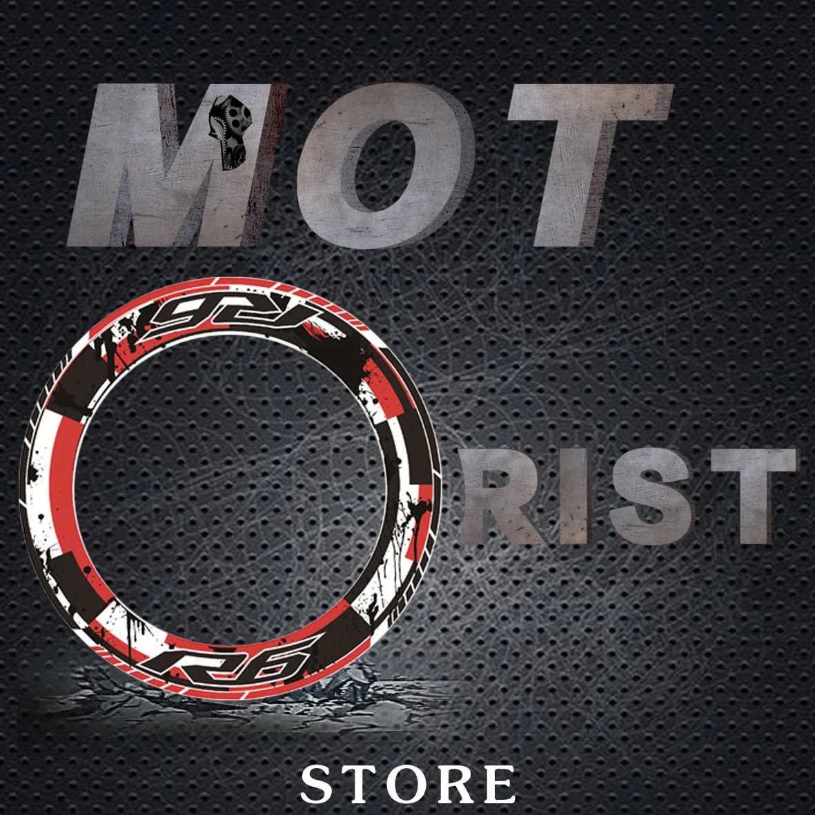 Набор из 4 шт Толстые края наружный обод светоотражающие наклейки полосы