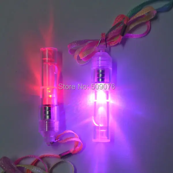 Free shipping 12pcs/lot Light Up Whistles LED Flashing Blinking Favors Rave Lanyard Whistle party novelty items | Дом и сад
