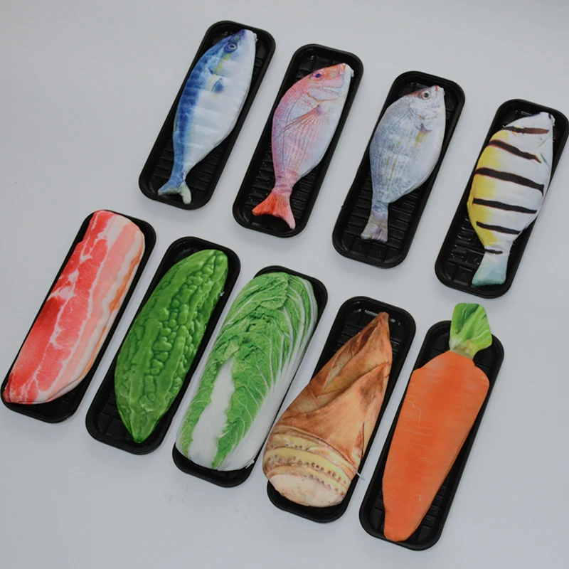 

fish vegetable pencil case kawaii estojo escolar school supplies stationery kalem kutusu material escolar papelaria estuches