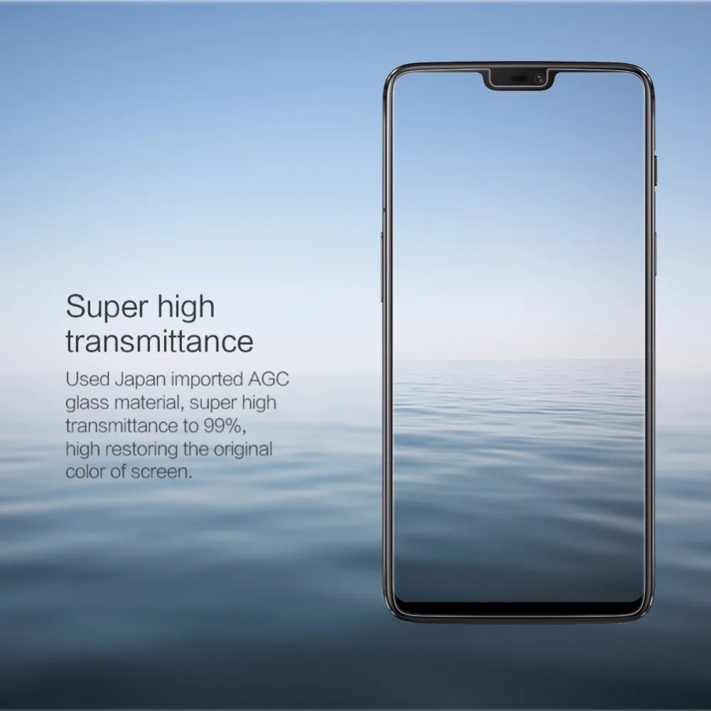 Nilkin для Oneplus 6 5 T 5 Закаленное стекло для защиты экрана Nillkin 9H твердость Nano HD прозрачная стеклянная пленка для One plus 6 5 T 5