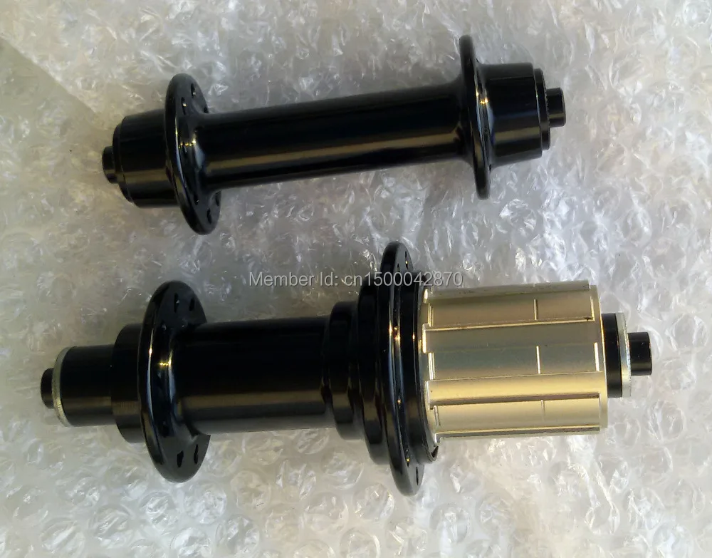 Втулка для дорожного велосипеда Powerway R13 передняя и задняя 16/20 отверстий черная