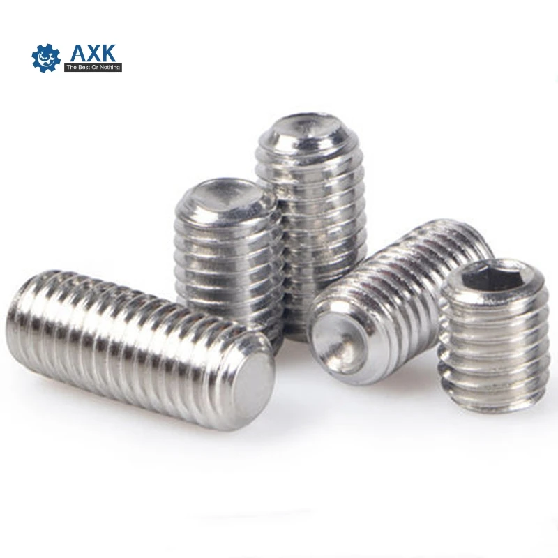 Комплект болтов с шестигранной головкой из нержавеющей стали 100 шт. нержавеющая