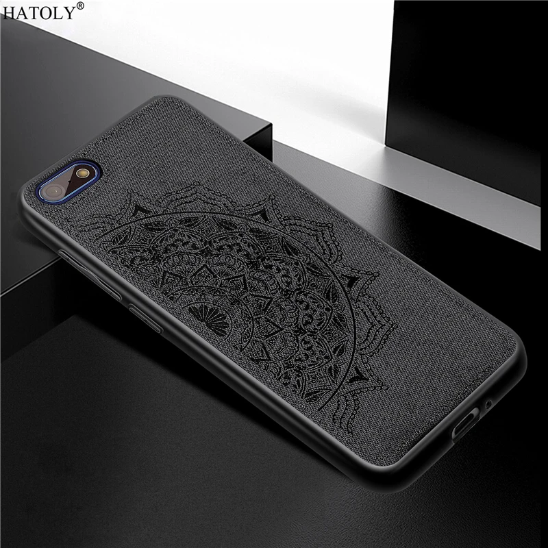 

Чехол для Huawei Y5 2018, чехол с 3D принтом, тканевый чехол для телефона Huawei Y5 2018, ТПУ, тканевый чехол с рамкой для Huawei Y5 2018
