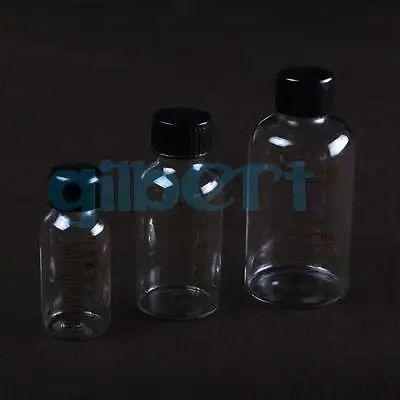 25 мл лабораторная стеклянная сыворотка флакон для реагента бутылка со шкалой