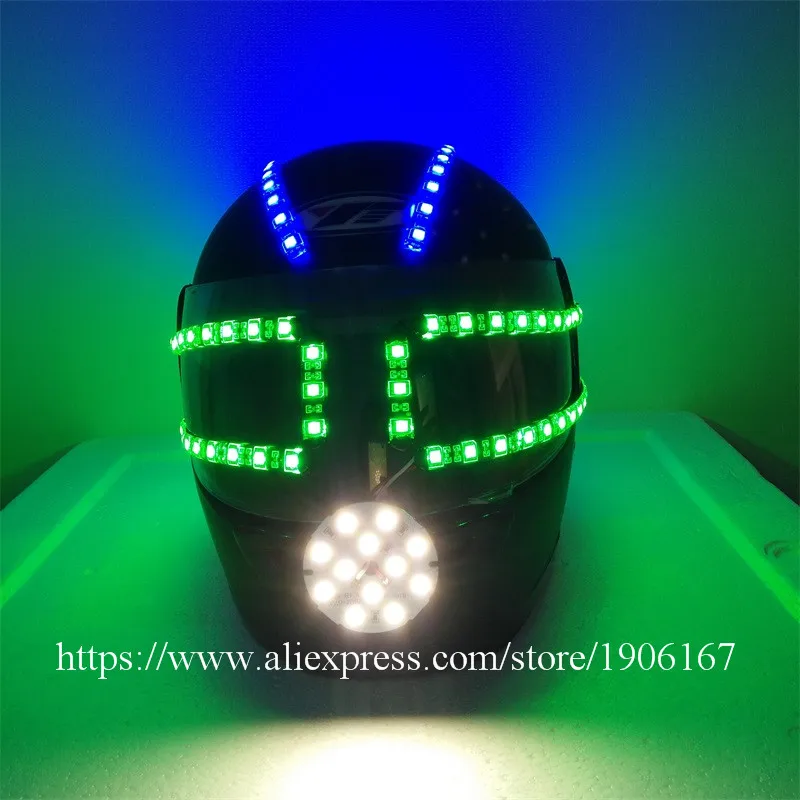 Крутой светодиодный растущий робот-костюм со светодиодной подсветкой костюм для