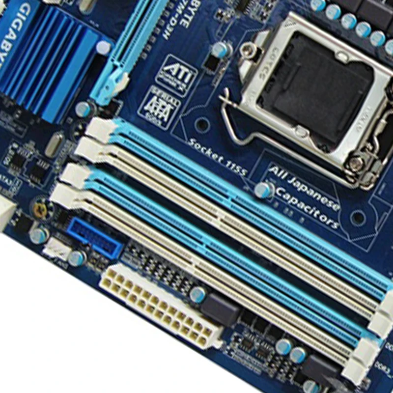 GIGABYTE GA-H77M-D3H desktop computer motherboard LGA1155 DDR3 i3 i5 i7 Micro-ATX | Компьютеры и офис